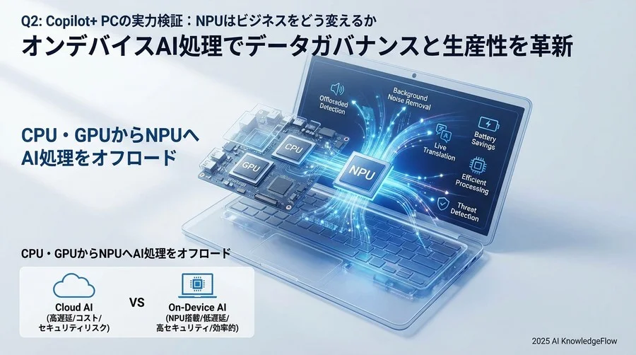 Q2: Copilot+ PCの実力検証：NPUはビジネスをどう変えるか - Section Image
