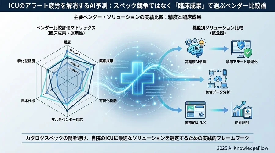 主要ベンダー・ソリューションの実績比較：精度と臨床成果 - Section Image