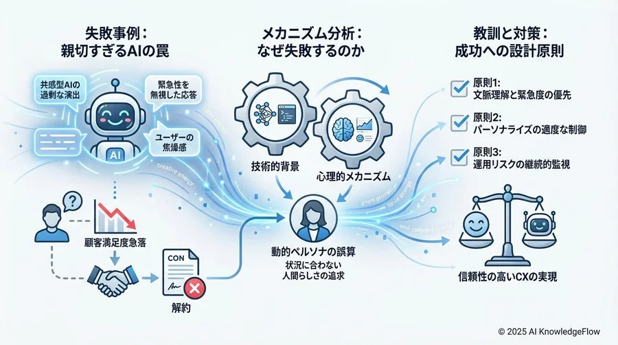 失敗の根本原因：意図推定とペルソナ制御のミスマッチ - Section Image