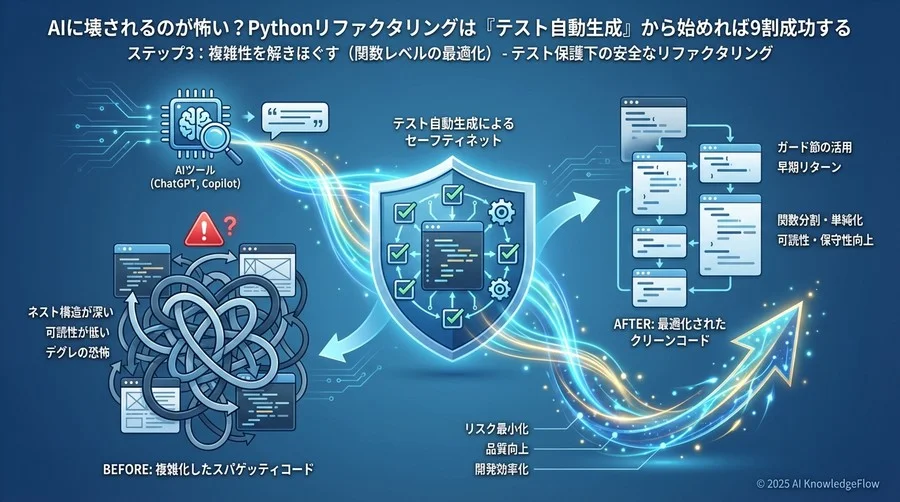 ステップ3：複雑性を解きほぐす（関数レベルの最適化） - Section Image