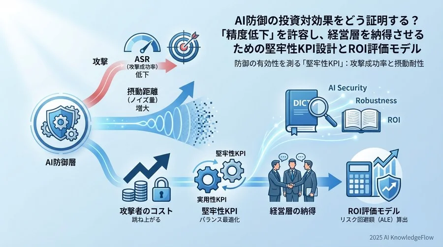 防御の有効性を測る「堅牢性KPI」：攻撃成功率と摂動耐性 - Section Image