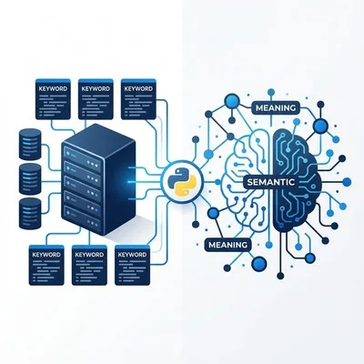 既存DBはそのままに。「意味」で探せるセマンティック検索をPythonでアドオン実装する確実な手順