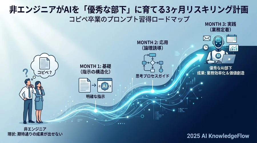 【Phase 2：応用】思考プロセスをガイドする「論理誘導」テクニック - Section Image