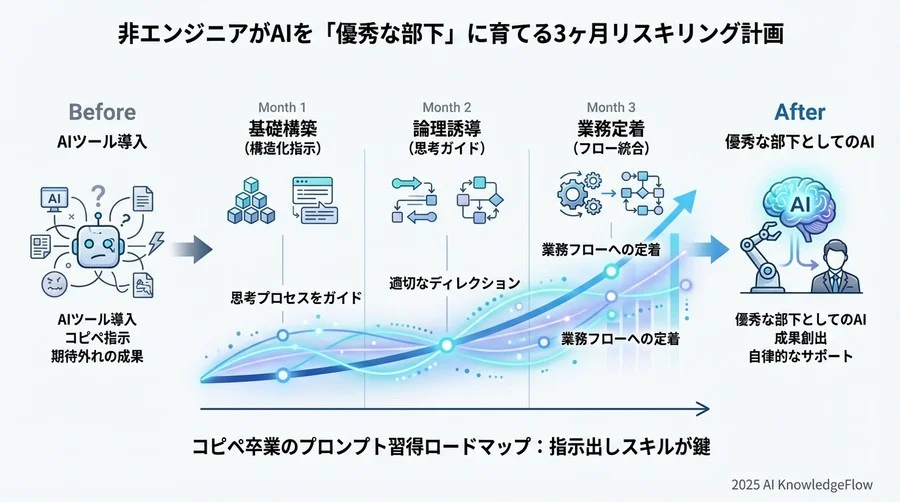 【Phase 3：実践】業務フローに組み込む「カスタム指示」の設計 - Section Image 3