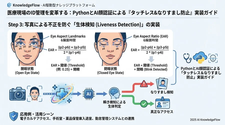 2. 失敗した場合、マスク許容モードでチェックし、かつ「目元の特徴」が強く一致するかを確認 - Section Image 3