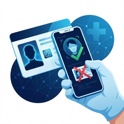 医療現場のID管理を変革する：PythonとAI顔認証による「タッチレス＆なりすまし防止」実装ガイド