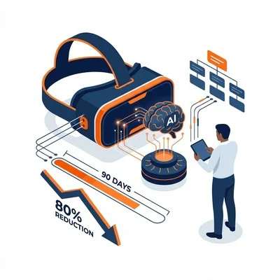 VR×AI面接トレーニング導入90日計画：工数8割減と質担保を両立する実装ロードマップ