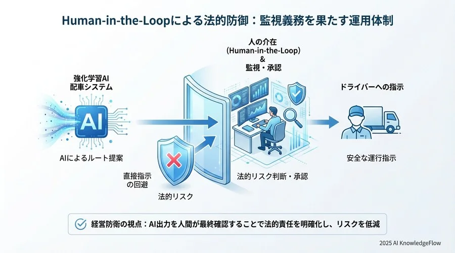 Human-in-the-Loopによる法的防御：監視義務を果たす運用体制 - Section Image 3