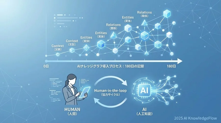 導入プロセス：AIに“文脈”を教え込む180日 - Section Image