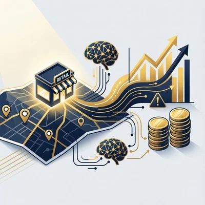 店舗売上予測AIの「精度90%」は信じるな。統計指標を経営リスクに換算し、出店失敗を防ぐROI評価手法