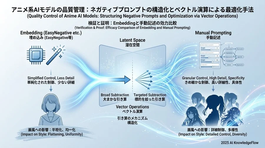 検証と証明：Embedding（埋め込み）と手動記述の効力比較 - Section Image