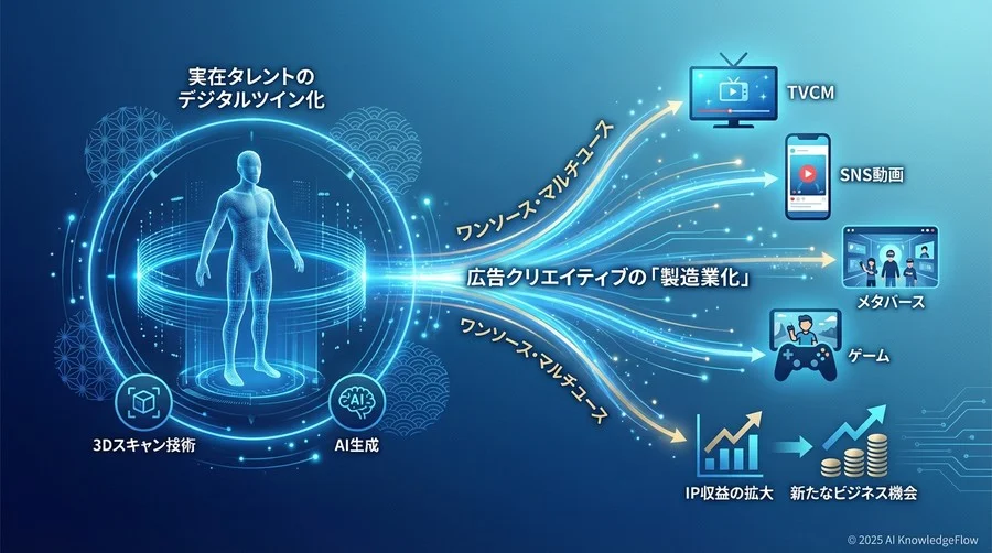 ビジネスモデルの変革：広告クリエイティブの「製造業化」 - Section Image