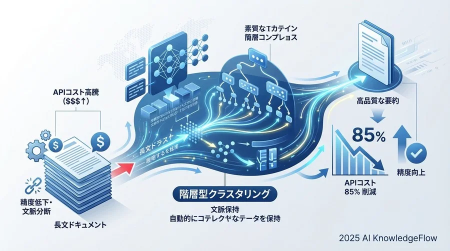 直面した技術的課題：「単純分割」では文脈が死ぬ - Section Image