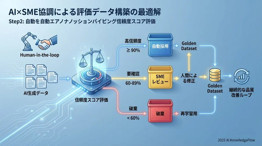 Step 2：信頼度スコアを活用した自動アノテーションパイプラインの構築 - Section Image