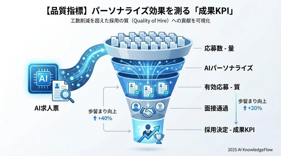 【品質指標】パーソナライズ効果を測る「成果KPI」 - Section Image