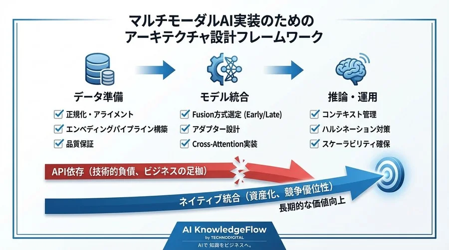 PoCで終わらせないマルチモーダルAI：トランスフォーマー統合アーキテクチャの設計と実装 - Conclusion Image