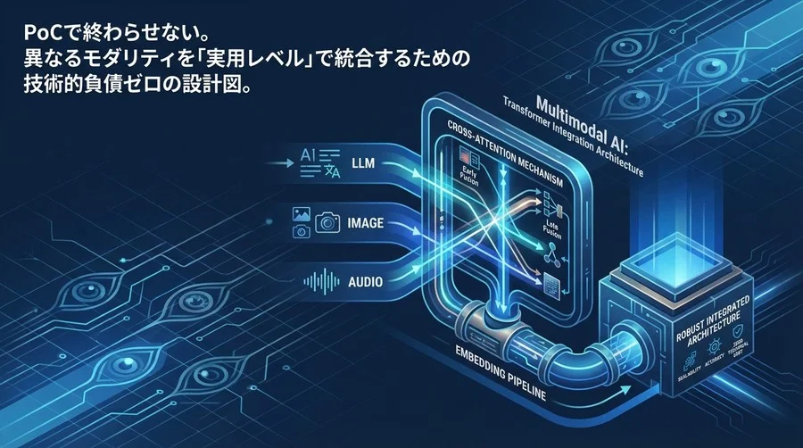 PoCで終わらせないマルチモーダルAI：トランスフォーマー統合アーキテクチャの設計と実装