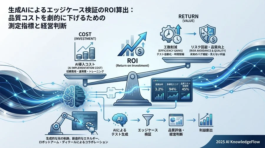 AI検証導入のROI試算モデル：投資対効果を証明する - Section Image