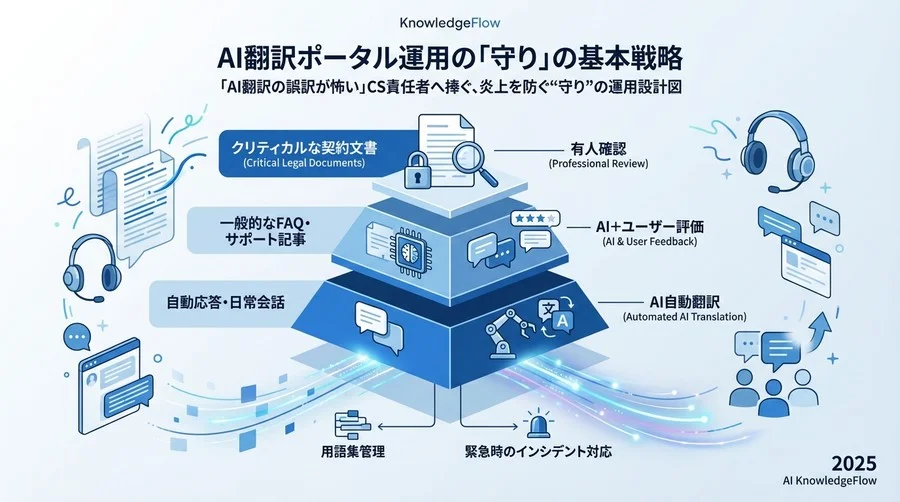 AI翻訳ポータル運用の「守り」の基本戦略 - Section Image