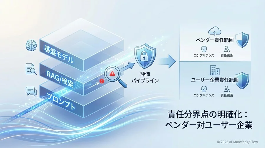 責任分界点の明確化：ベンダー対ユーザー企業 - Section Image
