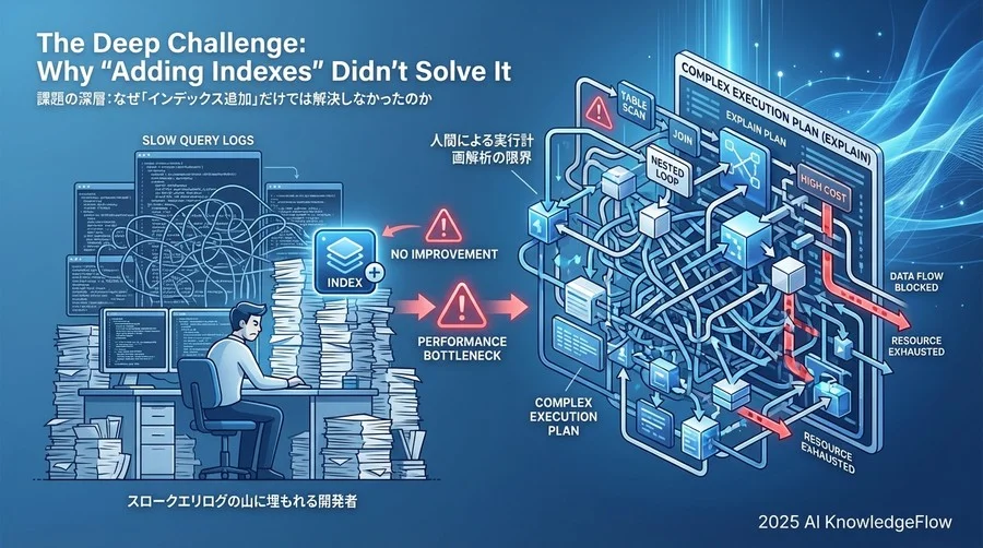 課題の深層：なぜ「インデックス追加」だけでは解決しなかったのか - Section Image