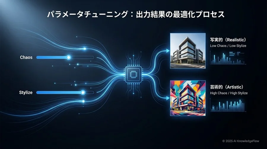 パラメータチューニング：出力結果の最適化プロセス - Section Image