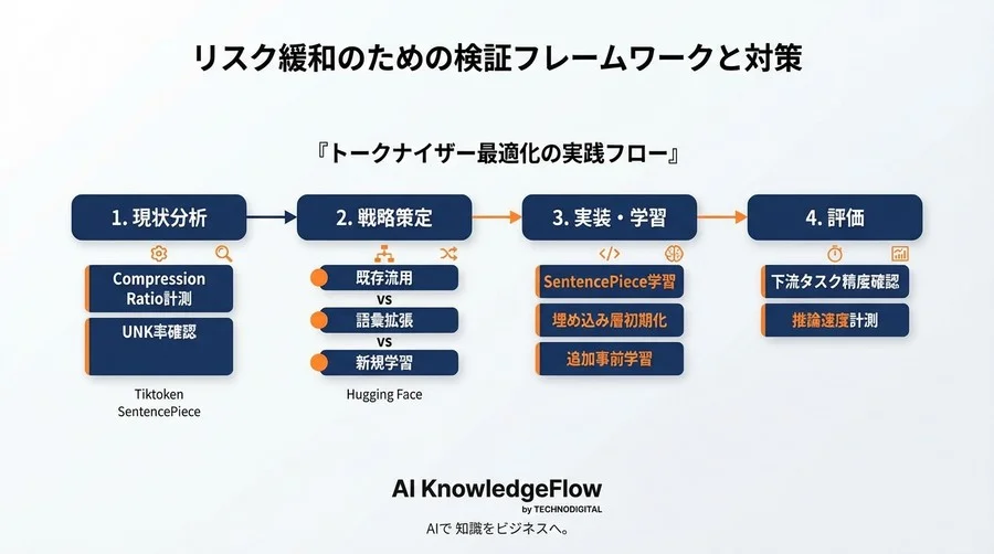 トークナイザーの既存流用が招く「見えない損失」：日本語LLM開発におけるBPEとUnigramの決定的な違い - Conclusion Image