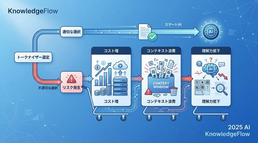 トークナイザー選定ミスが招く3つのビジネス・技術リスク - Section Image