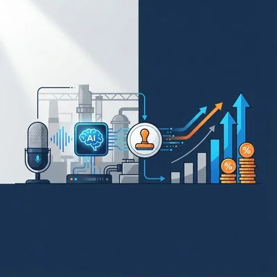 製造現場の音声認識導入は数値で語れ。稟議を通すROI試算と定着させるKPI設計の全技術