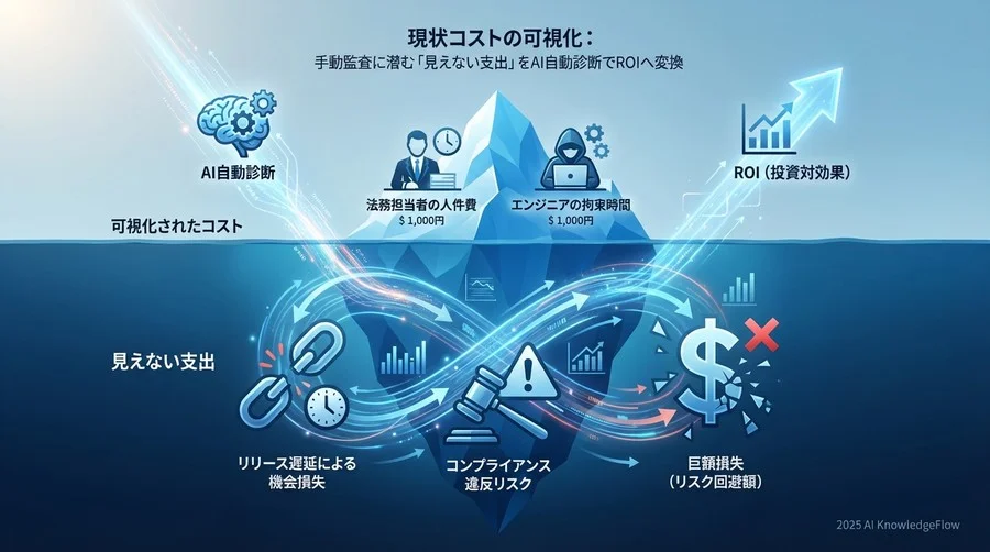 現状コストの可視化：手動監査に潜む「見えない支出」 - Section Image
