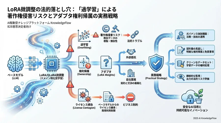 4. 外部委託開発における「LoRAアダプタ」の権利帰属戦略 - Section Image 3
