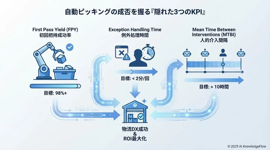 自動ピッキングの成否を握る『隠れた3つのKPI』 - Section Image