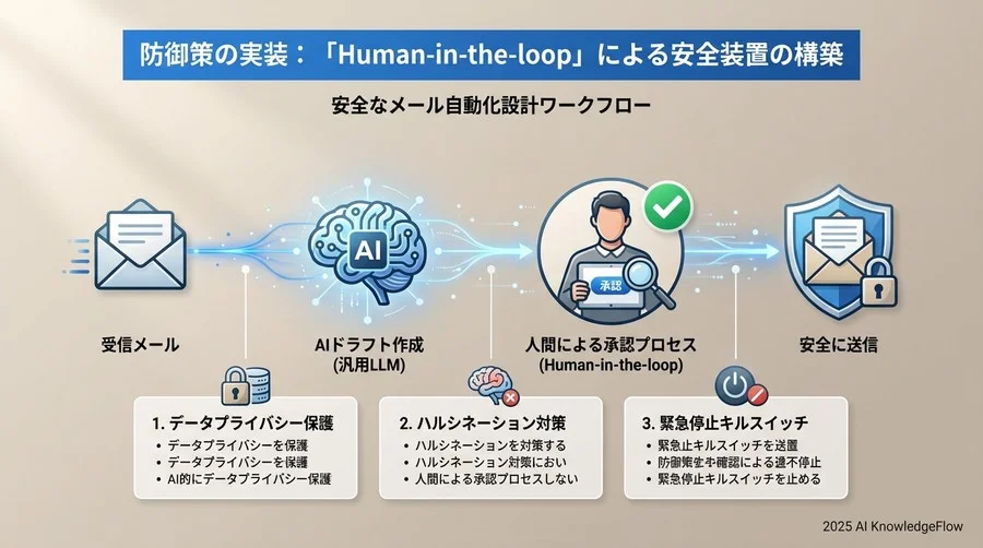 防御策の実装：「Human-in-the-loop」による安全装置の構築 - Section Image