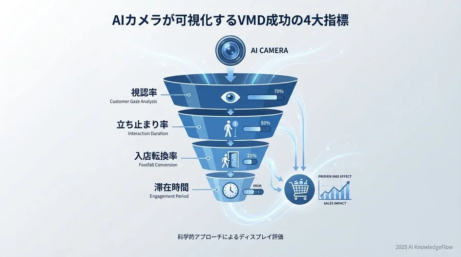 AIカメラが可視化するVMD成功の4大指標 - Section Image