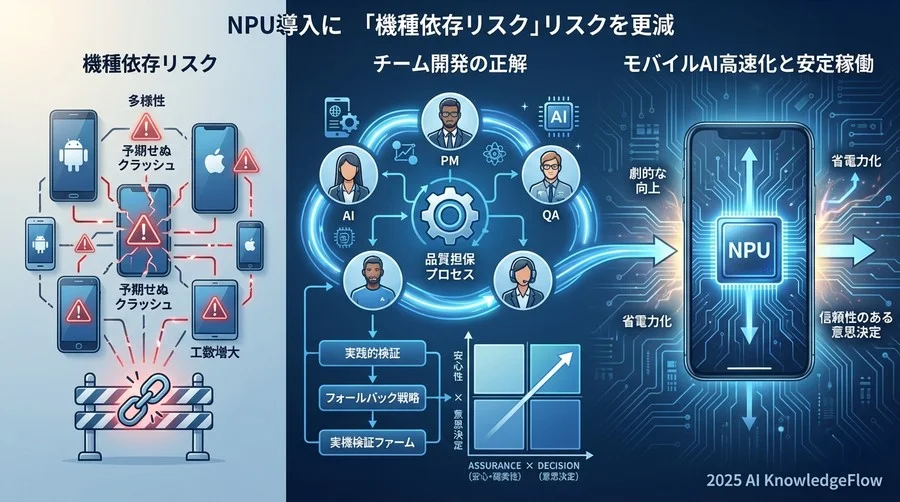モバイルAI開発のためのチーム体制と役割分担 - Section Image