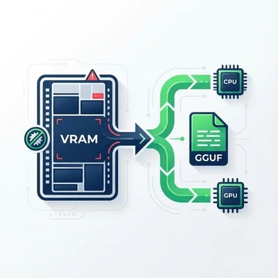 VRAM不足は「買い足し」で解決しない：GGUF形式が変えるローカルLLM構築の新常識