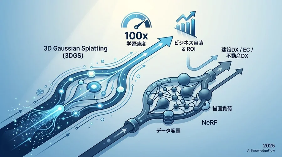 【検証データ】NeRF vs 3DGS：実用性比較ベンチマーク - Section Image