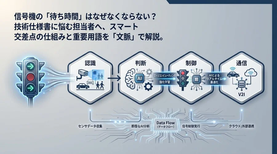「スマート信号機」の仕様書が読める！自治体担当者のためのエッジAI用語“超”翻訳
