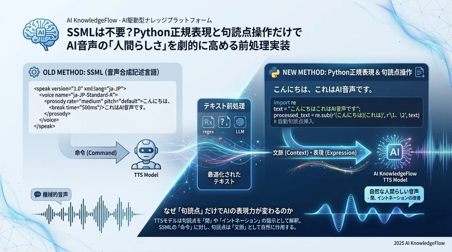 なぜ「句読点」だけでAIの表現力が変わるのか - Section Image