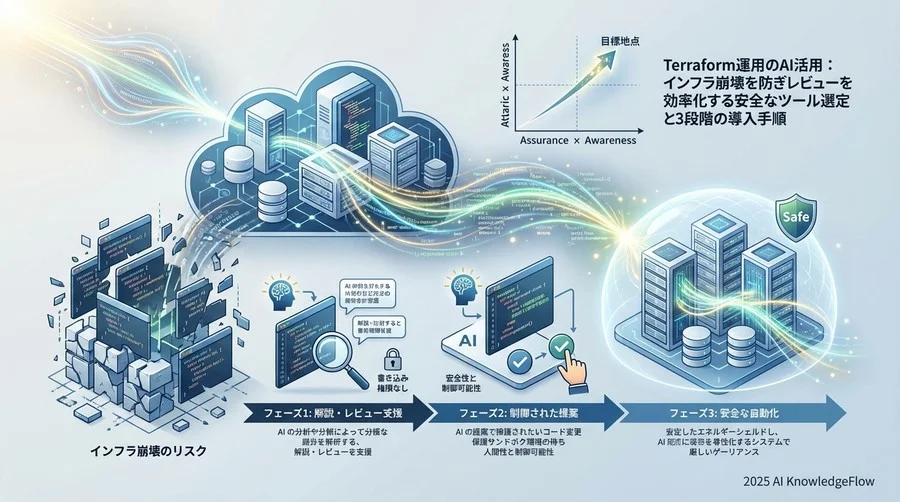 Terraform構成管理に強いAIツールのアプローチ比較 - Section Image