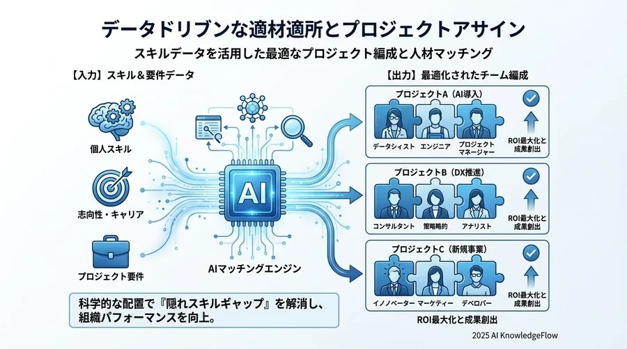 【原則3】組織配置：データドリブンな適材適所とプロジェクトアサイン - Section Image 3