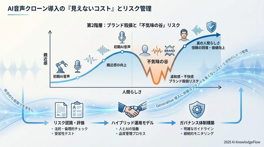 第2階層：ブランド毀損と「不気味の谷」リスク - Section Image