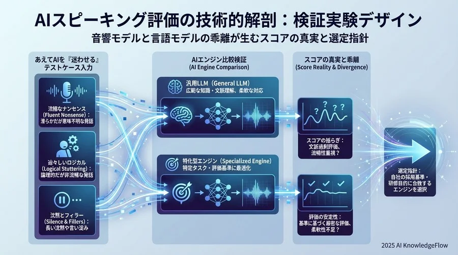 検証デザイン：あえてAIを「迷わせる」テストケース設定 - Section Image