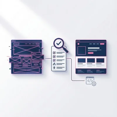 AI生成ワイヤーフレームの実用性診断ガイド：実装で失敗しないための5つの評価軸と品質チェックリスト