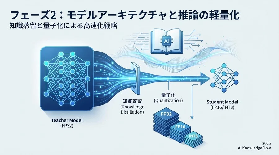 フェーズ2：モデルアーキテクチャと推論の軽量化 - Section Image