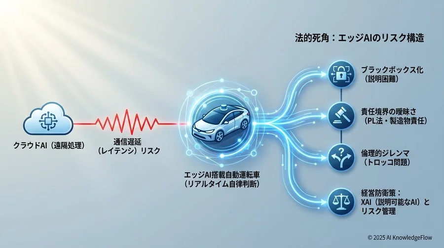 通信遅延が許されない「死角」：エッジAIの法的特異性とは - Section Image