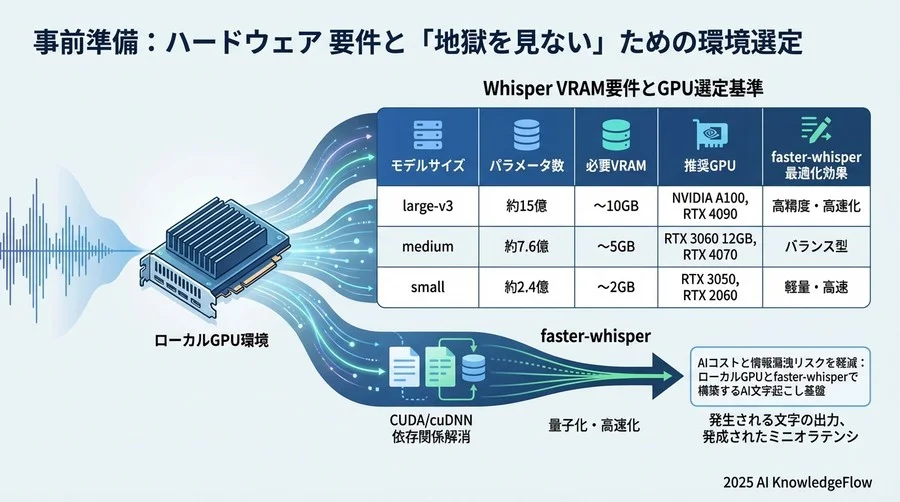 事前準備：ハードウェア要件と「地獄を見ない」ための環境選定 - Section Image