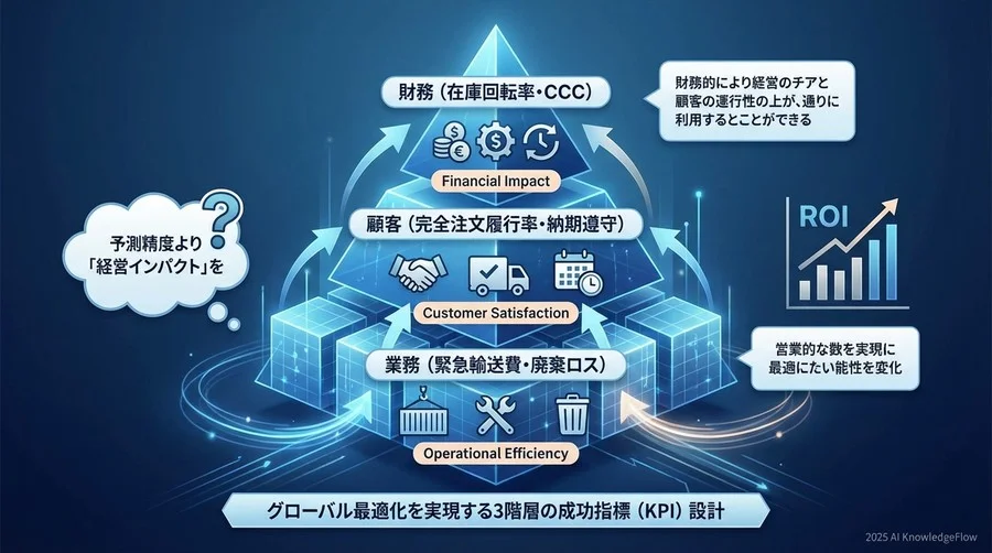 グローバル最適化を実現する3階層の成功指標（KPI）設計 - Section Image