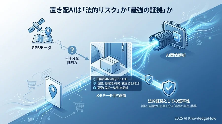 置き配AIは「法的リスク」か「最強の証拠」か - Section Image