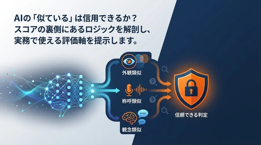 商標調査AIの「類似判定」はどこまで信用できる？実務家が知るべき3つの評価軸とベンチマーク検証